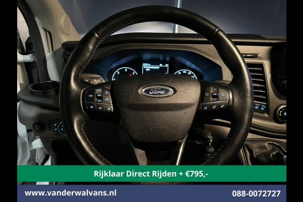 Ford Transit 2.0 TDCI 131pk L3H2 Euro6 *Rijklaar Direct Rijden* Airco | Camera | Navigatie | Apple Carplay | LED | Cruisecontrol Parkeersensoren, Stoelverwarming, Verwarmde voorruit, Bijrijdersbank, 2500kg trekvermogen