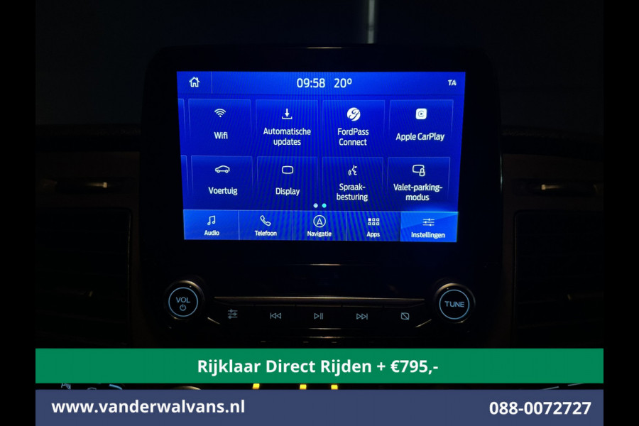 Ford Transit 2.0 TDCI 131pk L3H2 Euro6 *Rijklaar Direct Rijden* Airco | Camera | Navigatie | Apple Carplay | LED | Cruisecontrol Parkeersensoren, Stoelverwarming, Verwarmde voorruit, Bijrijdersbank, 2500kg trekvermogen