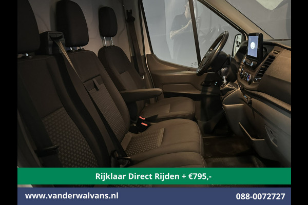 Ford Transit 2.0 TDCI 131pk L3H2 Euro6 *Rijklaar Direct Rijden* Airco | Camera | Navigatie | Apple Carplay | LED | Cruisecontrol Parkeersensoren, Stoelverwarming, Verwarmde voorruit, Bijrijdersbank, 2500kg trekvermogen