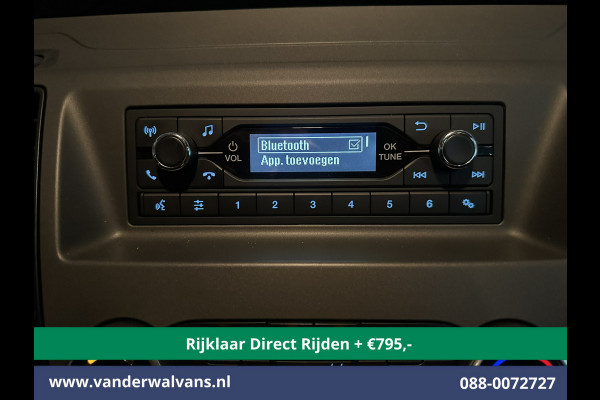 Ford Transit 2.0 TDCI 130pk L3H2 Dubbele cabine Euro6 *Rijklaar Direct Rijden* Airco | 6-Zits | 2500kg Trekhaak | LED | Cruisecontrol Parkeersensoren, verwarmde voorruit