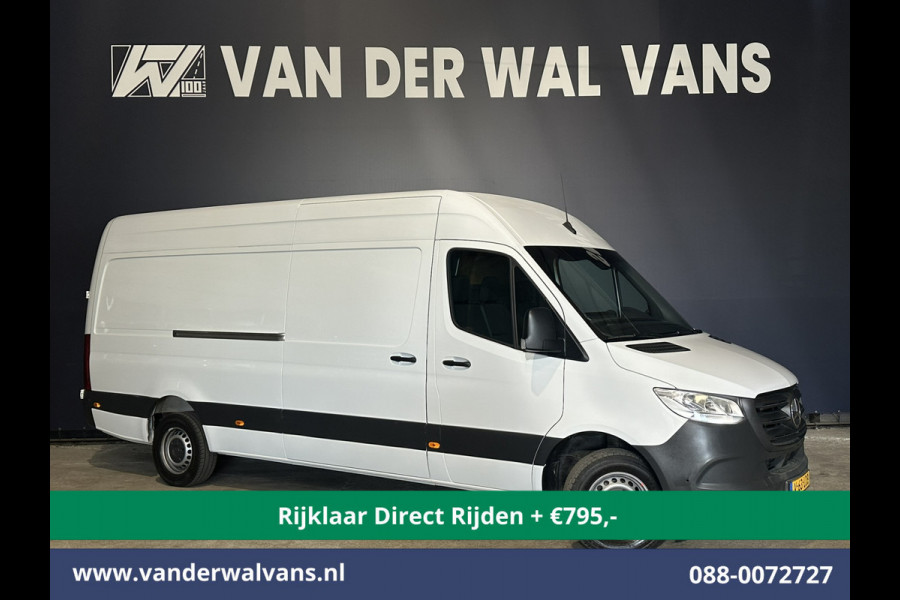 Mercedes-Benz Sprinter 317 CDI 170pk L3H2 *Rijklaar Direct rijden* Euro6 Airco | Camera | Apple Carplay | Cruisecontrol Android Auto, Parkeersensoren, Bijrijdersbank | Stoelverwarming | MBUX