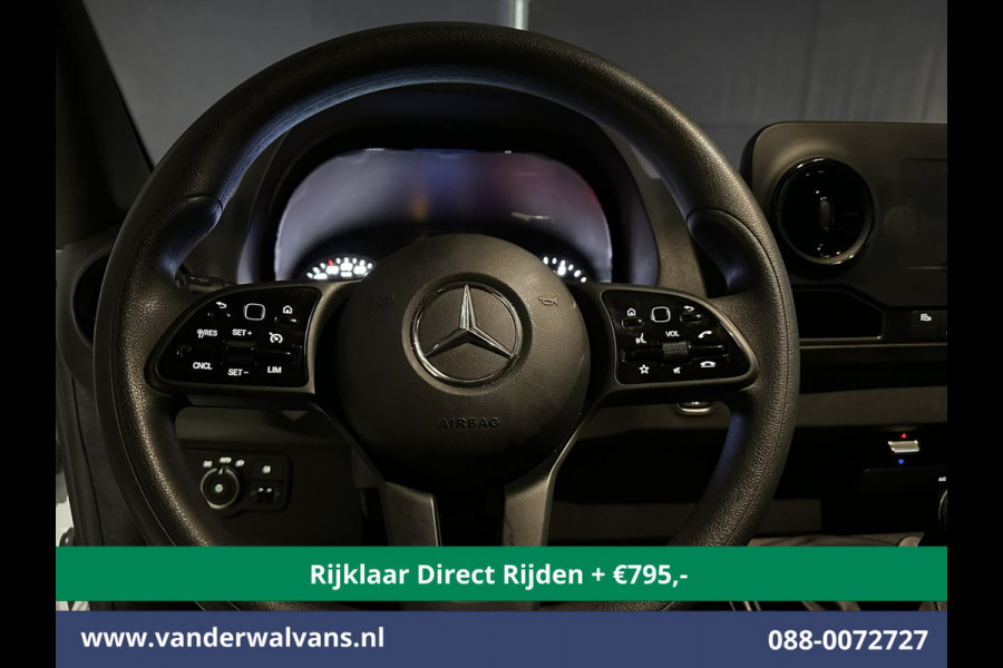 Mercedes-Benz Sprinter 317 CDI 170pk L3H2 *Rijklaar Direct rijden* Euro6 Airco | Camera | Apple Carplay | Cruisecontrol Android Auto, Parkeersensoren, Bijrijdersbank | Stoelverwarming | MBUX