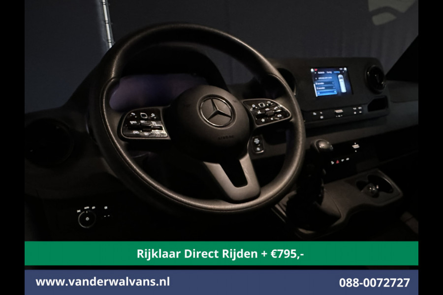 Mercedes-Benz Sprinter 317 CDI 170pk L3H2 *Rijklaar Direct rijden* Euro6 Airco | Camera | Apple Carplay | Cruisecontrol Android Auto, Parkeersensoren, Bijrijdersbank | Stoelverwarming | MBUX