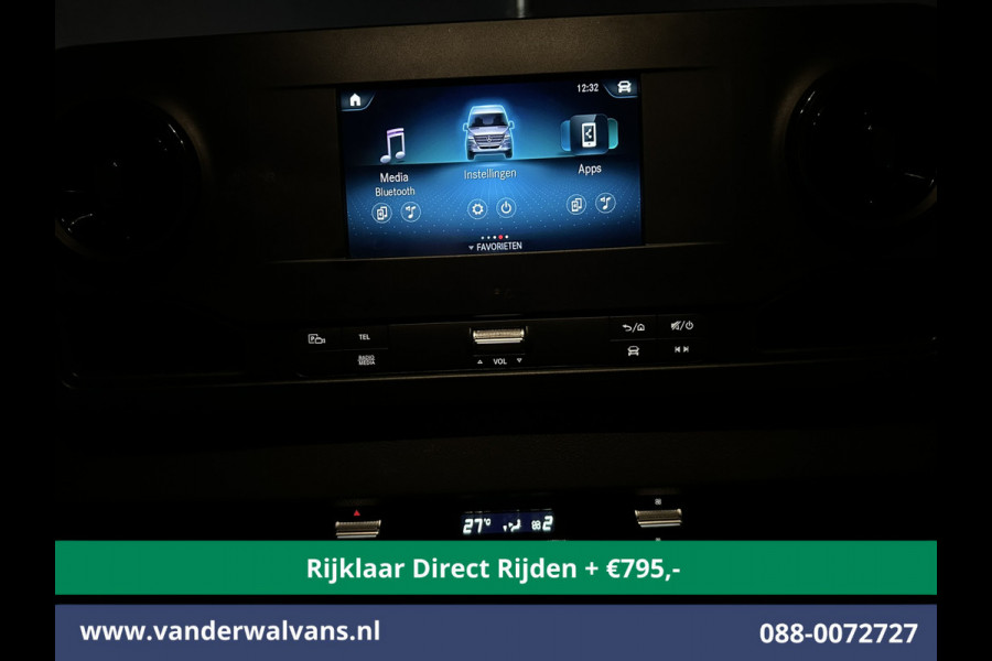 Mercedes-Benz Sprinter 317 CDI 170pk L3H2 *Rijklaar Direct rijden* Euro6 Airco | Camera | Apple Carplay | Cruisecontrol Android Auto, Parkeersensoren, Bijrijdersbank | Stoelverwarming | MBUX