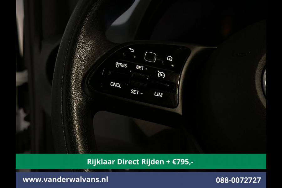 Mercedes-Benz Sprinter 315 CDI 150pk L3H2 Euro6 *Rijklaar Direct Rijden* Airco | Camera | Cruisecontrol | Stoelverwarming 270 Graden achterdeuren, Bijrijdersbank