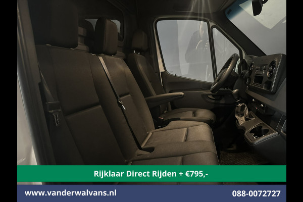 Mercedes-Benz Sprinter 315 CDI 150pk L3H2 Euro6 *Rijklaar Direct Rijden* Airco | Camera | Cruisecontrol | Stoelverwarming 270 Graden achterdeuren, Bijrijdersbank