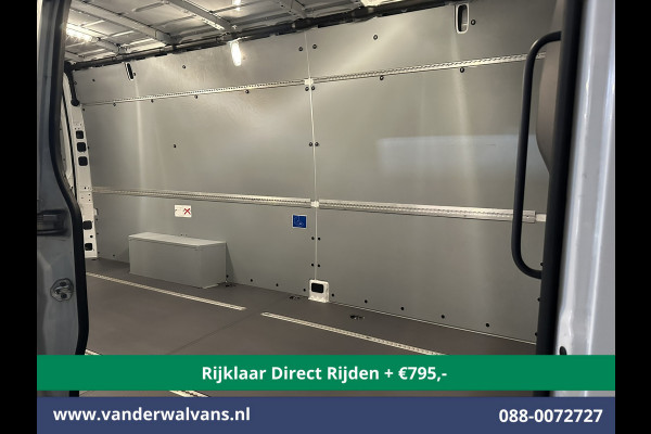 Mercedes-Benz Sprinter 315 CDI 150pk L3H2 Euro6 *Rijklaar Direct Rijden* Airco | Camera | Cruisecontrol | Stoelverwarming 270 Graden achterdeuren, Bijrijdersbank