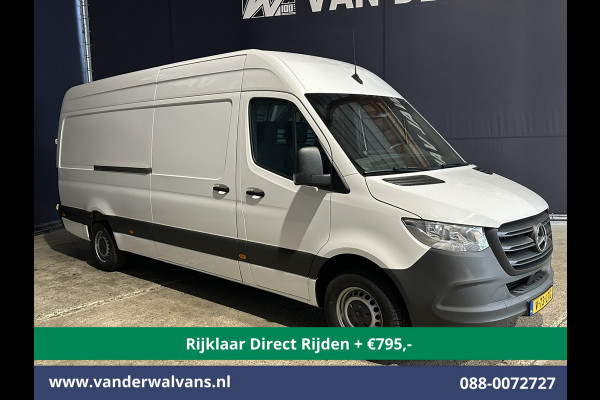 Mercedes-Benz Sprinter 315 CDI 150pk L3H2 Euro6 *Rijklaar Direct Rijden* Airco | Camera | Cruisecontrol | Stoelverwarming 270 Graden achterdeuren, Bijrijdersbank