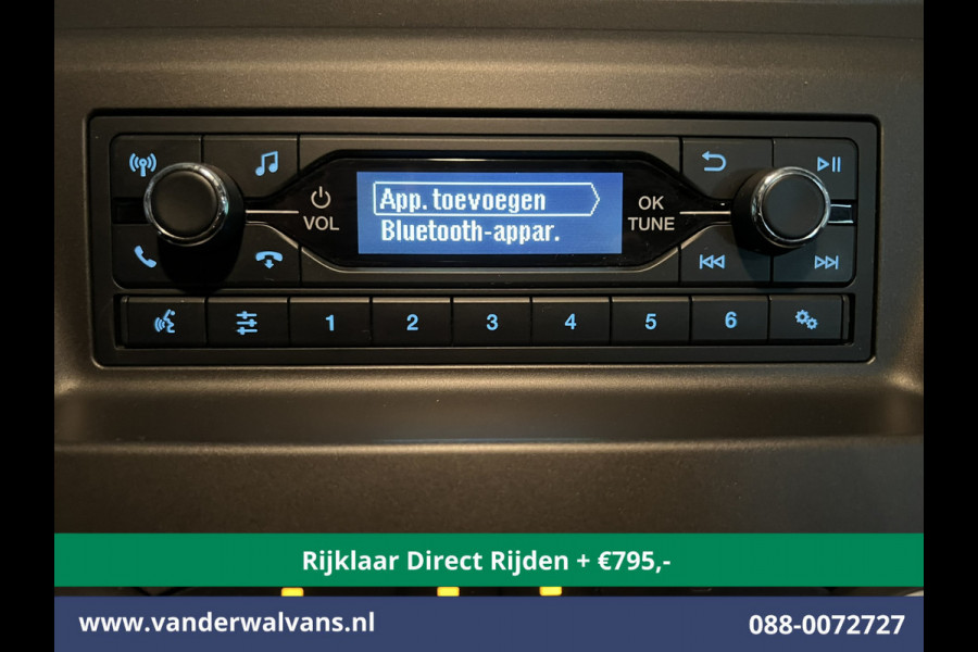 Ford Transit 2.0 TDCI 131pk L3H2 Dubbele Cabine Euro6 * Rijklaar Direct Rijden* Airco | 6-Zits | LED | 2500kg Trekhaak | Cruisecontrol Verwarmde voorruit, Parkeersensoren