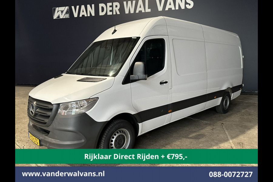Mercedes-Benz Sprinter 315 CDI 150pk L3H2 Euro6 *Rijklaar Direct Rijden* Airco | Camera | Cruisecontrol | Stoelverwarming 270 Graden achterdeuren, Bijrijdersbank