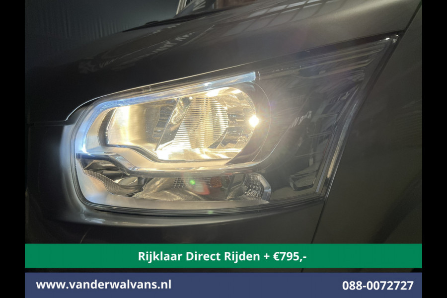 Ford Transit 2.0 TDCI 131pk L3H2 Dubbele Cabine Euro6 * Rijklaar Direct Rijden* Airco | 6-Zits | LED | 2500kg Trekhaak | Cruisecontrol Verwarmde voorruit, Parkeersensoren
