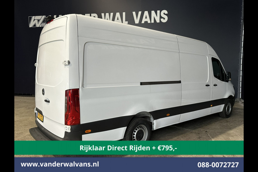Mercedes-Benz Sprinter 315 CDI 150pk L3H2 Euro6 *Rijklaar Direct Rijden* Airco | Camera | Cruisecontrol | Stoelverwarming 270 Graden achterdeuren, Bijrijdersbank