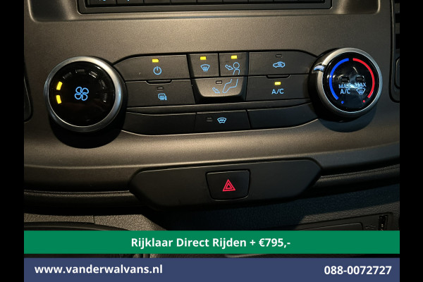 Ford Transit 2.0 TDCI 131pk L3H2 Dubbele Cabine Euro6 * Rijklaar Direct Rijden* Airco | 6-Zits | LED | 2500kg Trekhaak | Cruisecontrol Verwarmde voorruit, Parkeersensoren