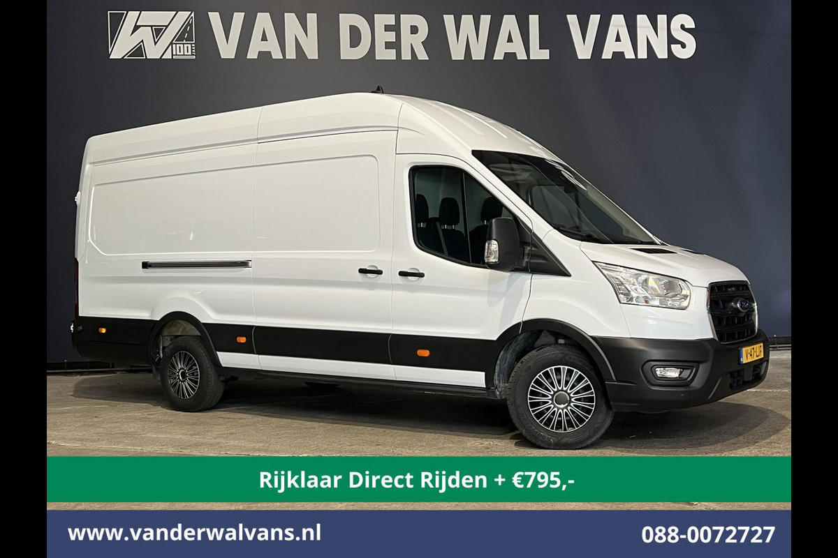 Ford Transit 2.0 TDCI 131pk L4H3 Jumbo Euro6 *Rijklaar Direct Rijden* Airco | Camera | Navigatie | Apple Carplay | Cruisecontrol Android Auto, Stoelverwarming, Verwarmde voorruit, Parkeersensoren, Bijrijdersbank Ford Transit 2.0 TDCI 131pk L4H3 Jumbo Euro6 *Rijklaar Direct Rijden* Airco | Camera | Navigatie | Apple Carplay | Cruisecontrol Android Auto, Stoelverwarming, Verwarmde voorruit, Parkeersensoren, Bijrijdersbank