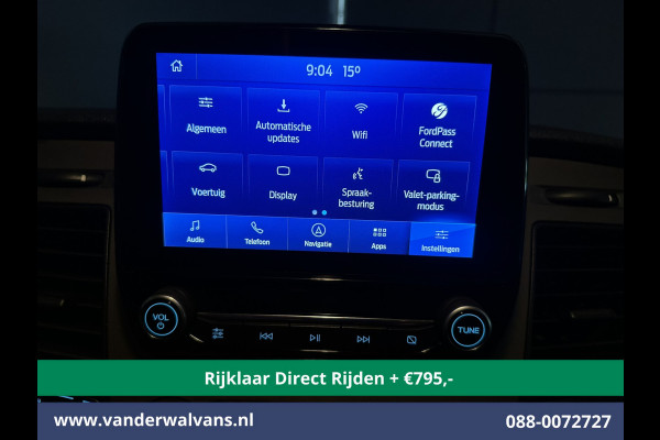 Ford Transit 2.0 TDCI 130pk L3H2 Euro6 *Rijklaar Direct Rijden* Airco | Camera | Navigatie | Cruisecontrol | Stoelverwarming Verwarmde voorruit, Parkeersensoren, Elektrisch verstelbare bestuurdersstoel, Bijrijdersbank