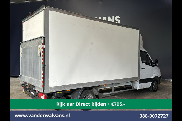 Mercedes-Benz Sprinter 514 CDI 143pk Bakwagen Laadklep Dubbel Lucht Euro6 *Rijklaar Direct Rijden* Airco | Camera | Cruisecontrol Bijrijdersbank