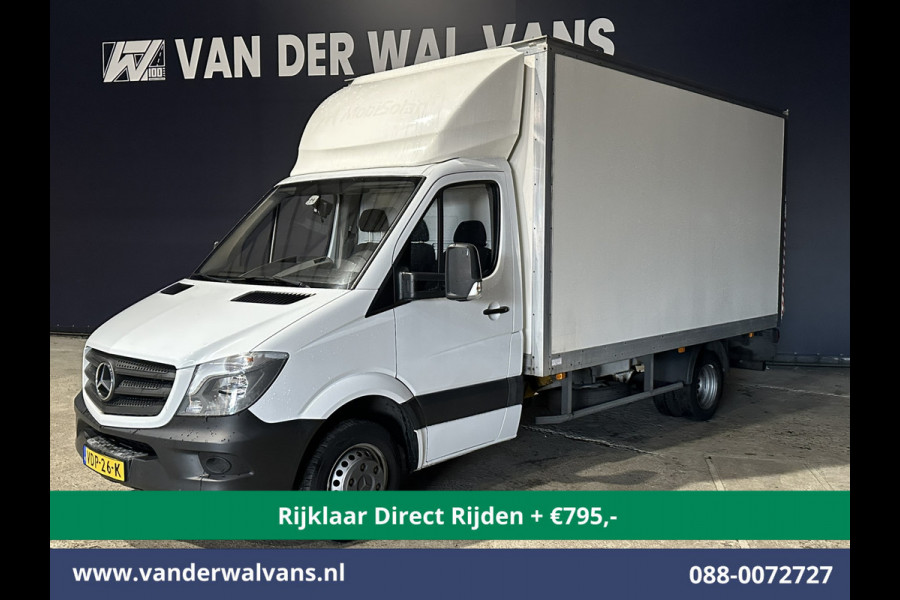 Mercedes-Benz Sprinter 514 CDI 143pk Bakwagen Laadklep Dubbel Lucht Euro6 *Rijklaar Direct Rijden* Airco | Camera | Cruisecontrol Bijrijdersbank