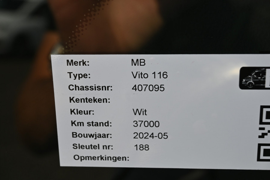 Mercedes-Benz Vito 116 CDI Facelift L3 XL Pro Navigatie met camera, Comfort bestuurdersstoel