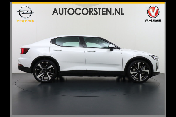 Polestar 2 Long Range 78 kWh Pano-Dak 20" Sleutelloos(Telefoon-sleutel) Adaptive-Cruise Carplay Android 360-Camera Elektr.stoelen+Geheugen  Phone-Connect.Stoel-Verwarmd 1500kg-trekvermogen OnePedal drive Licht+Zichtpakket 55.000 nieuw!! EBD RemAssist Virtual-Cockpit digiDash Uitparkeer waarschuwing Botswaarsc.syst. Autonoom-Rem Noodrem ESP TCS Hill-Assist Lane Assist Pre-Crash-Syst. Emergency-Call Keyless Ecc tot 150kw snell