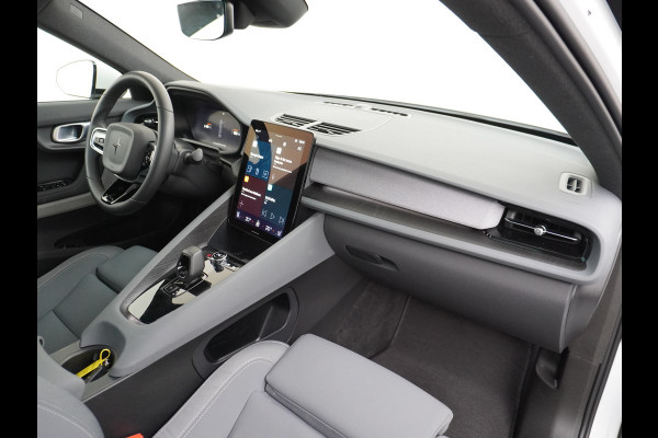 Polestar 2 Long Range 78 kWh Pano-Dak 20" Sleutelloos(Telefoon-sleutel) Adaptive-Cruise Carplay Android 360-Camera Elektr.stoelen+Geheugen  Phone-Connect.Stoel-Verwarmd 1500kg-trekvermogen OnePedal drive Licht+Zichtpakket 55.000 nieuw!! EBD RemAssist Virtual-Cockpit digiDash Uitparkeer waarschuwing Botswaarsc.syst. Autonoom-Rem Noodrem ESP TCS Hill-Assist Lane Assist Pre-Crash-Syst. Emergency-Call Keyless Ecc tot 150kw snell