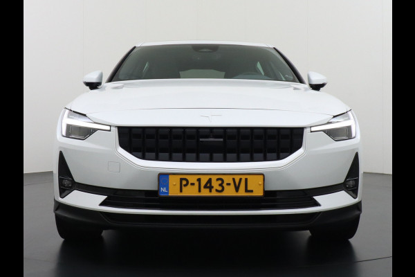 Polestar 2 Long Range 78 kWh Pano-Dak 20" Sleutelloos(Telefoon-sleutel) Adaptive-Cruise Carplay Android 360-Camera Elektr.stoelen+Geheugen  Phone-Connect.Stoel-Verwarmd 1500kg-trekvermogen OnePedal drive Licht+Zichtpakket 55.000 nieuw!! EBD RemAssist Virtual-Cockpit digiDash Uitparkeer waarschuwing Botswaarsc.syst. Autonoom-Rem Noodrem ESP TCS Hill-Assist Lane Assist Pre-Crash-Syst. Emergency-Call Keyless Ecc tot 150kw snell