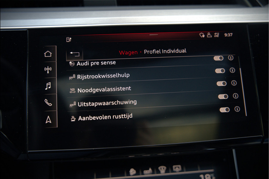 Audi e-tron 50 quattro S edition 71 kWh | S Line | Black Edition | Bang & Olufsen | Panoramadak | Head-Up Display | Trekhaak | Memory Seats | Ambiance Verlichting | Camera | Luchtvering | Adaptive Cruise Control | Keyless | Matrix