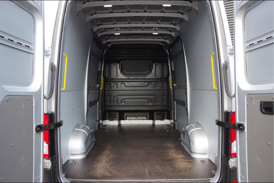 Volkswagen Crafter 35 2.0 TDI L3H3 EXCLUSIVE, 140PK AUT. 2X SCHUIFDEUR, LED, LEDER, ADAPT. CRUISE, CAMERA, AIRCO, PARKEERSENSOREN, NL AUTO, NAP