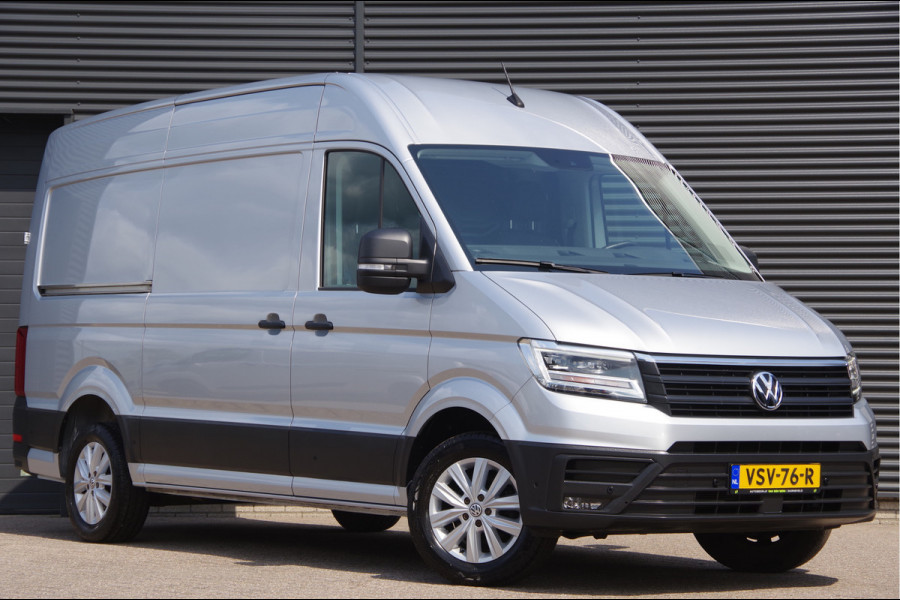 Volkswagen Crafter 35 2.0 TDI L3H3 EXCLUSIVE, 140PK AUT. 2X SCHUIFDEUR, LED, LEDER, ADAPT. CRUISE, CAMERA, AIRCO, PARKEERSENSOREN, NL AUTO, NAP