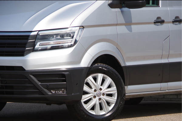 Volkswagen Crafter 35 2.0 TDI L3H3 EXCLUSIVE, 140PK AUT. 2X SCHUIFDEUR, LED, LEDER, ADAPT. CRUISE, CAMERA, AIRCO, PARKEERSENSOREN, NL AUTO, NAP