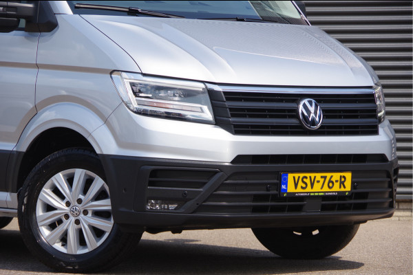 Volkswagen Crafter 35 2.0 TDI L3H3 EXCLUSIVE, 140PK AUT. 2X SCHUIFDEUR, LED, LEDER, ADAPT. CRUISE, CAMERA, AIRCO, PARKEERSENSOREN, NL AUTO, NAP