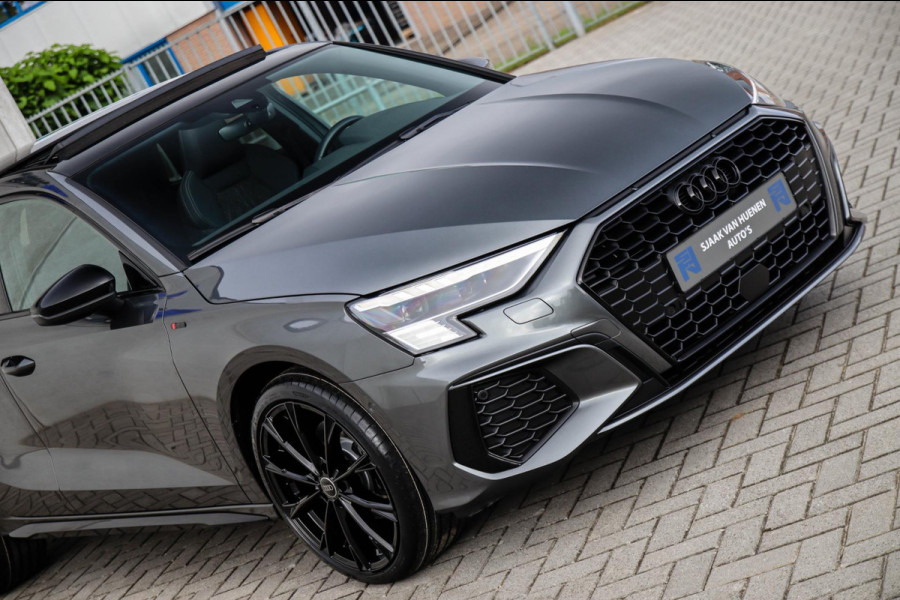 Audi A3 Sportback 40 TFSI e PHEV S Edition S-line 204pk S-Tronic! Panoramadak|Virtual Cockpit|Kuipstoelen elektrisch|Matrix|Black