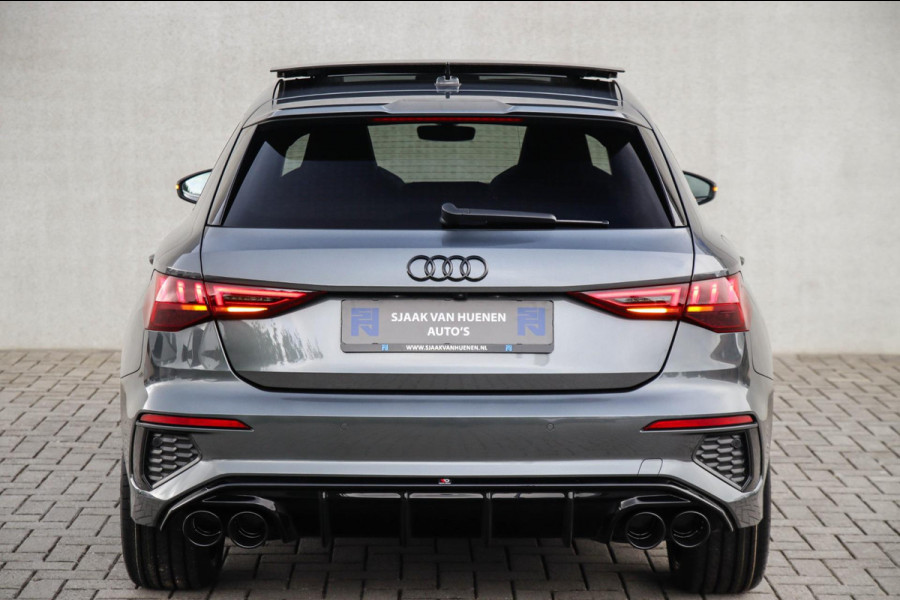 Audi A3 Sportback 40 TFSI e PHEV S Edition S-line 204pk S-Tronic! Panoramadak|Virtual Cockpit|Kuipstoelen elektrisch|Matrix|Black