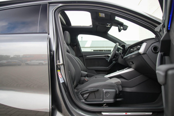 Audi A3 Sportback 40 TFSI e PHEV S Edition S-line 204pk S-Tronic! Panoramadak|Virtual Cockpit|Kuipstoelen elektrisch|Matrix|Black
