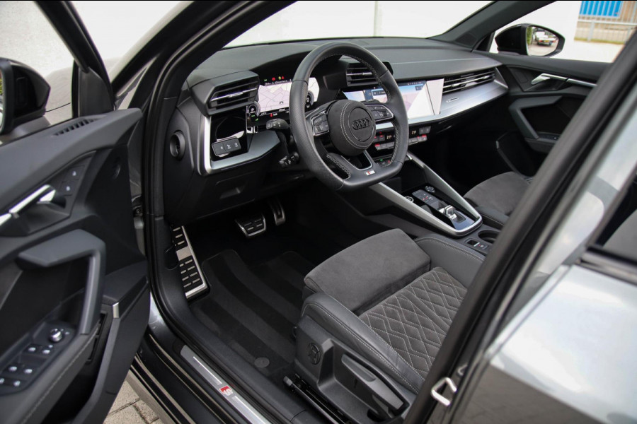 Audi A3 Sportback 40 TFSI e PHEV S Edition S-line 204pk S-Tronic! Panoramadak|Virtual Cockpit|Kuipstoelen elektrisch|Matrix|Black