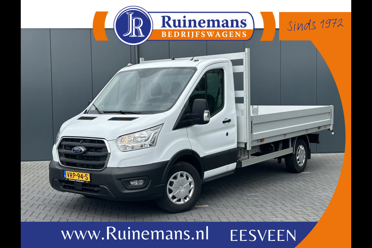 Ford Transit 350 2.0 TDCI 130 PK WB 395 / 4.408 KM !! / LANGE UITVOERING PICK UP / 1e EIG. / AIRCO / CRUISE / 2.800 KG AHG Ford Transit 350 2.0 TDCI 130 PK WB 395 / 4.408 KM !! / LANGE UITVOERING PICK UP / 1e EIG. / AIRCO / CRUISE / 2.800 KG AHG