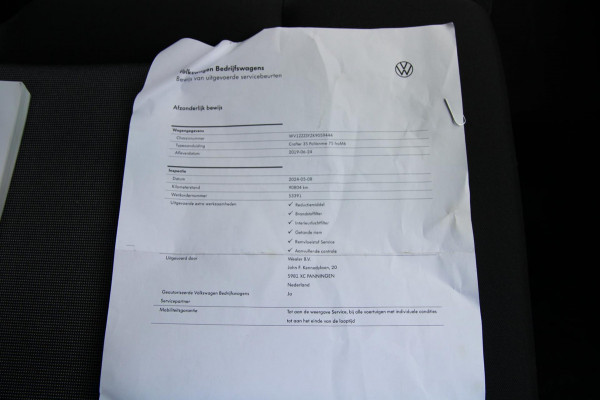 Volkswagen Crafter 35 2.0 TDI L3H2 / App connect / Gev. Stoel / Cruise / dealer onderhouden