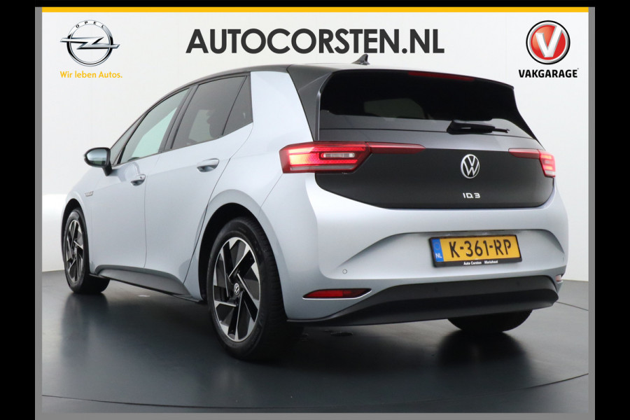 Volkswagen ID.3 58kWh 204PK 93% SOH Navi Adapt.Cruise Control Pdc Apple Carplay Android Navi Ecc Matrix-Led Stoel-Stuurverwarming Business DAB Keyless Lmv Bluetooth Regensensor Rijstrooksensor Verkeersbord detectie Mirrorlink 1e Eigenaar Grootste accu Garantie t/m 22-12-2028