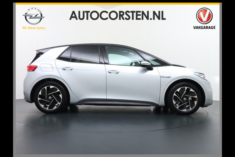 Volkswagen ID.3 58kWh 204PK 93% SOH Navi Adapt.Cruise Control Pdc Apple Carplay Android Navi Ecc Matrix-Led Stoel-Stuurverwarming Business DAB Keyless Lmv Bluetooth Regensensor Rijstrooksensor Verkeersbord detectie Mirrorlink 1e Eigenaar Grootste accu Garantie t/m 22-12-2028