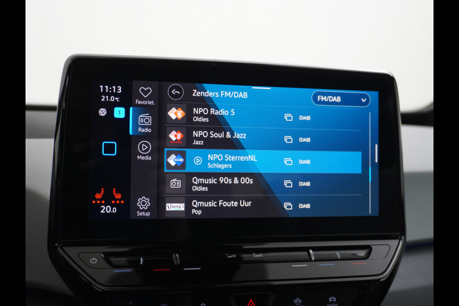 Volkswagen ID.3 58kWh 204PK 93% SOH Navi Adapt.Cruise Control Pdc Apple Carplay Android Navi Ecc Matrix-Led Stoel-Stuurverwarming Business DAB Keyless Lmv Bluetooth Regensensor Rijstrooksensor Verkeersbord detectie Mirrorlink 1e Eigenaar Grootste accu Garantie t/m 22-12-2028