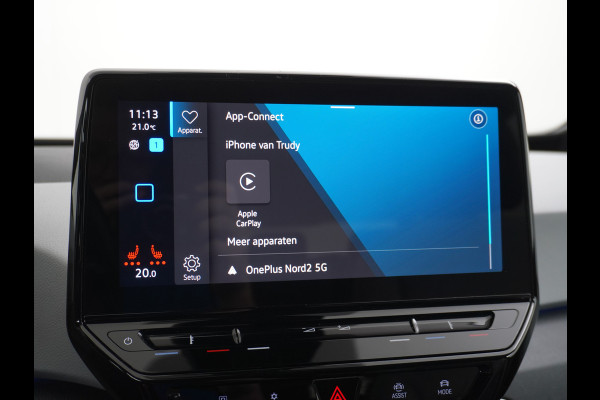 Volkswagen ID.3 58kWh 204PK 93% SOH Navi Adapt.Cruise Control Pdc Apple Carplay Android Navi Ecc Matrix-Led Stoel-Stuurverwarming Business DAB Keyless Lmv Bluetooth Regensensor Rijstrooksensor Verkeersbord detectie Mirrorlink 1e Eigenaar Grootste accu Garantie t/m 22-12-2028