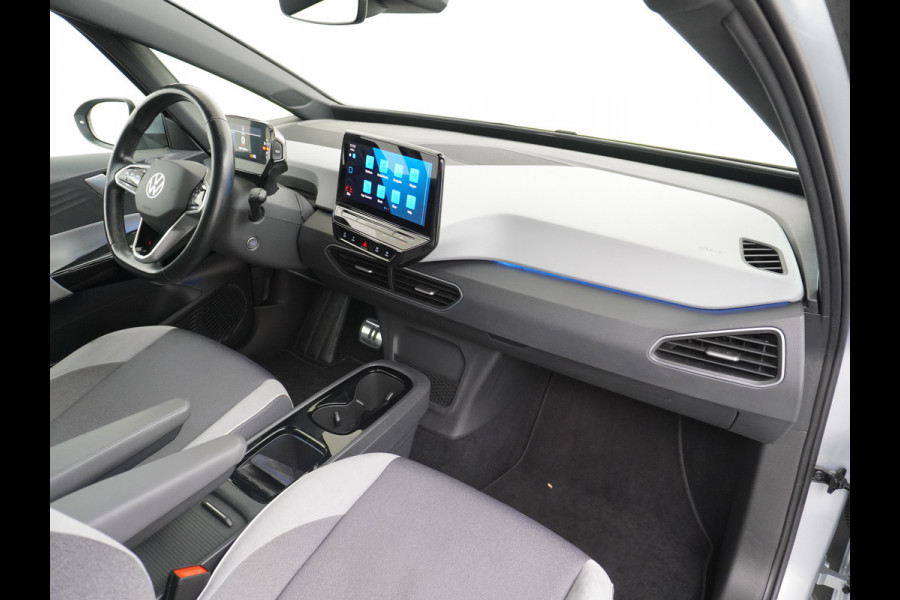 Volkswagen ID.3 58kWh 204PK 93% SOH Navi Adapt.Cruise Control Pdc Apple Carplay Android Navi Ecc Matrix-Led Stoel-Stuurverwarming Business DAB Keyless Lmv Bluetooth Regensensor Rijstrooksensor Verkeersbord detectie Mirrorlink 1e Eigenaar Grootste accu Garantie t/m 22-12-2028