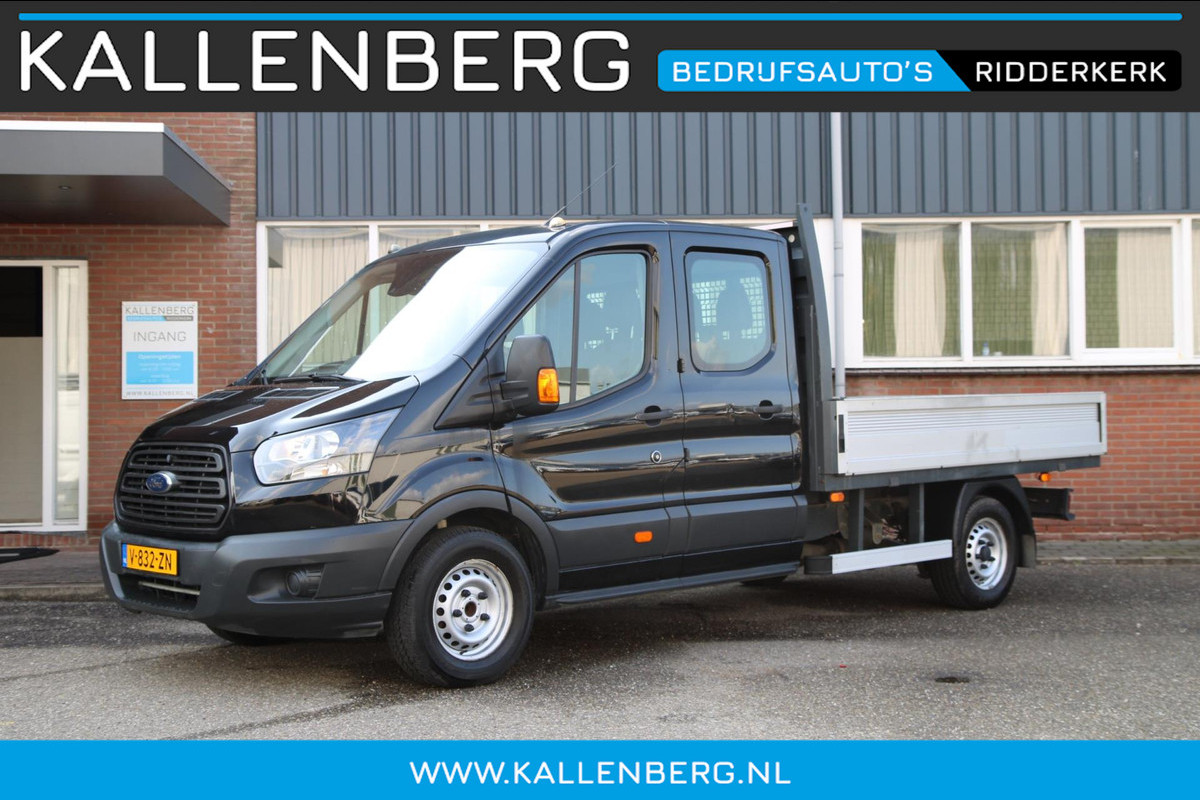 Ford Transit 350 2.0 TDCI L3H1 DC 6 pers / Pick UP / Open laadbak / Voorruit verwarming