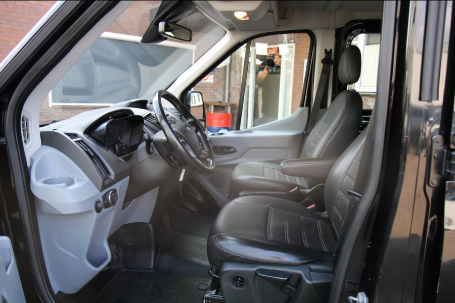 Ford Transit 350 2.0 TDCI L3H1 DC 6 pers / Pick UP / Open laadbak / Voorruit verwarming