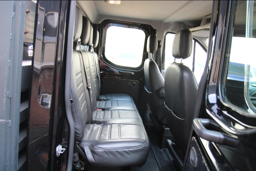 Ford Transit 350 2.0 TDCI L3H1 DC 6 pers / Pick UP / Open laadbak / Voorruit verwarming