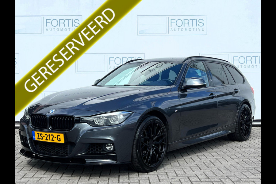BMW 3 Serie Touring 318i M Sport Corporate Lease NL AUTO | DEALER ONDERH | LEDER | ELEKTRISCH TREKHAAK | TOP STAAT.