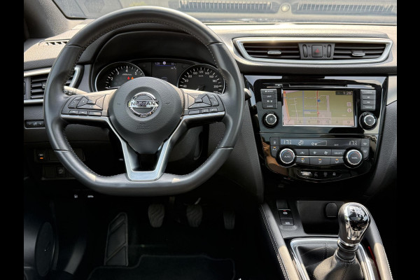Nissan QASHQAI 1.3 DIG-T Tekna + 1e Eigenaar,Navi,Pano,Clima,Cruise,Camera,Leder,Stoelverwarming,6-Bak,Bose Sound,N.A.P,APK tot 07-2027