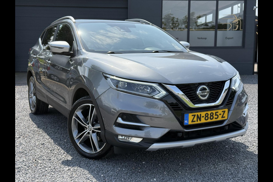 Nissan QASHQAI 1.3 DIG-T Tekna + 1e Eigenaar,Navi,Pano,Clima,Cruise,Camera,Leder,Stoelverwarming,6-Bak,Bose Sound,N.A.P,APK tot 07-2027