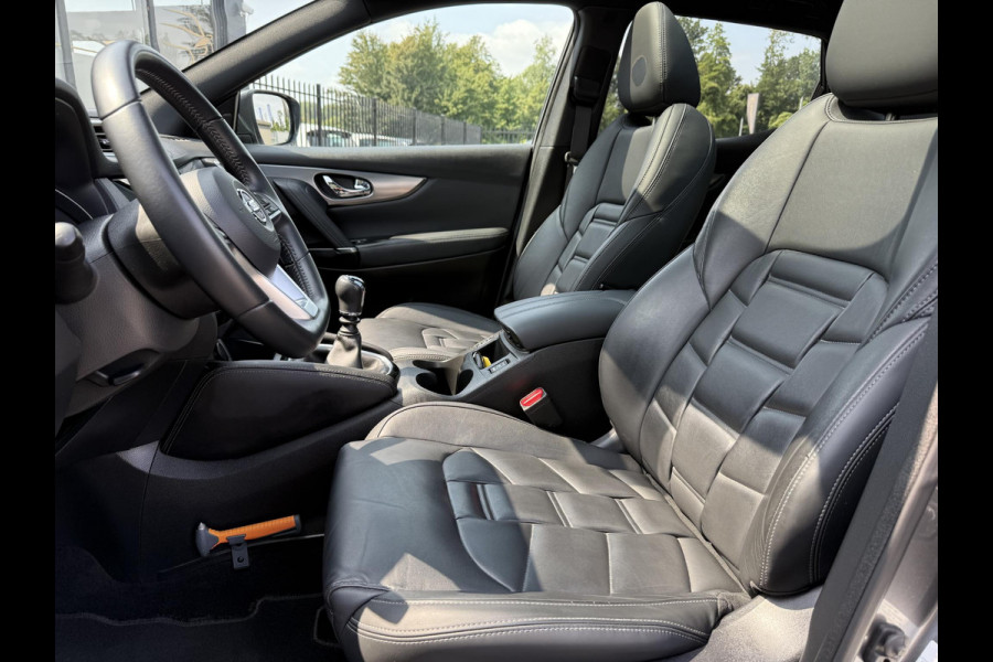 Nissan QASHQAI 1.3 DIG-T Tekna + 1e Eigenaar,Navi,Pano,Clima,Cruise,Camera,Leder,Stoelverwarming,6-Bak,Bose Sound,N.A.P,APK tot 07-2027