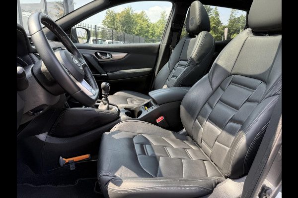 Nissan QASHQAI 1.3 DIG-T Tekna + 1e Eigenaar,Navi,Pano,Clima,Cruise,Camera,Leder,Stoelverwarming,6-Bak,Bose Sound,N.A.P,APK tot 07-2027