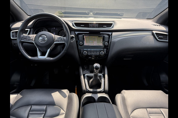 Nissan QASHQAI 1.3 DIG-T Tekna + 1e Eigenaar,Navi,Pano,Clima,Cruise,Camera,Leder,Stoelverwarming,6-Bak,Bose Sound,N.A.P,APK tot 07-2027